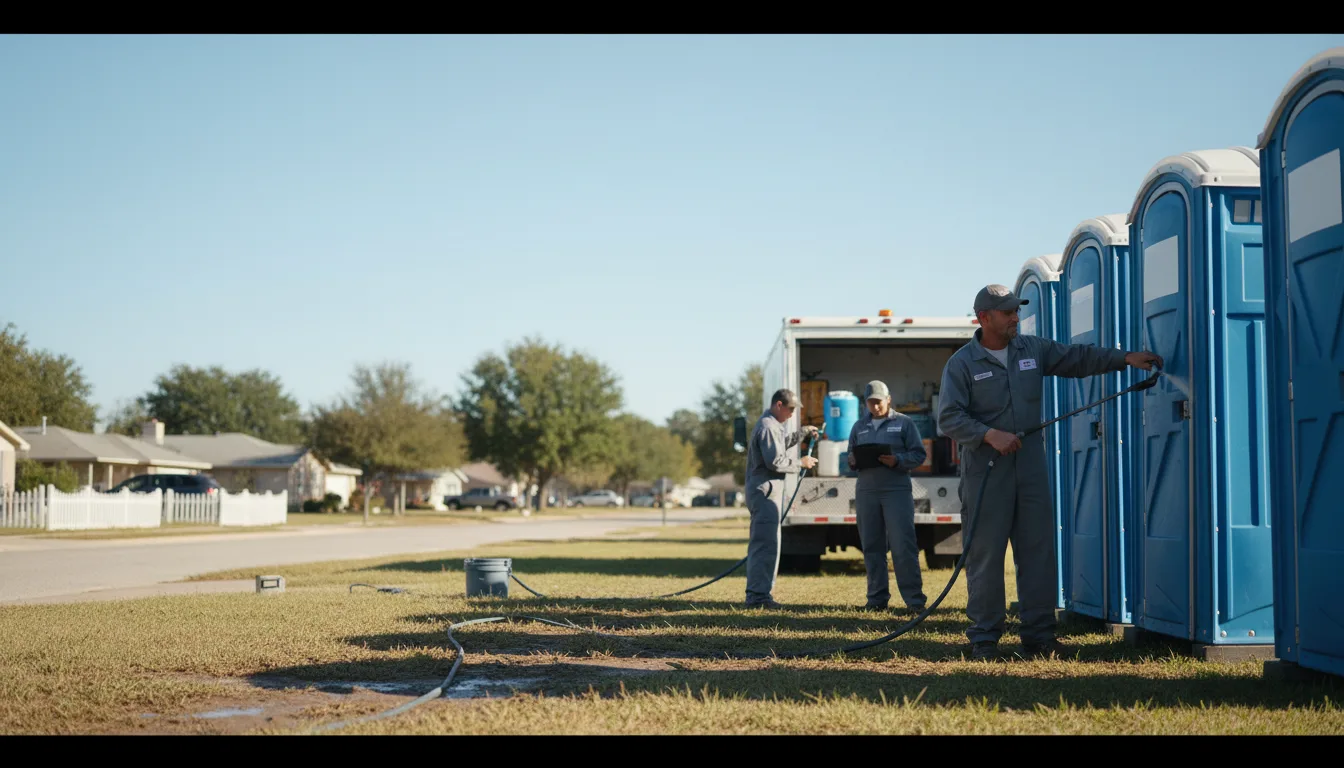 Long-Term Portable Toilet Rental in Savanna, OK near me